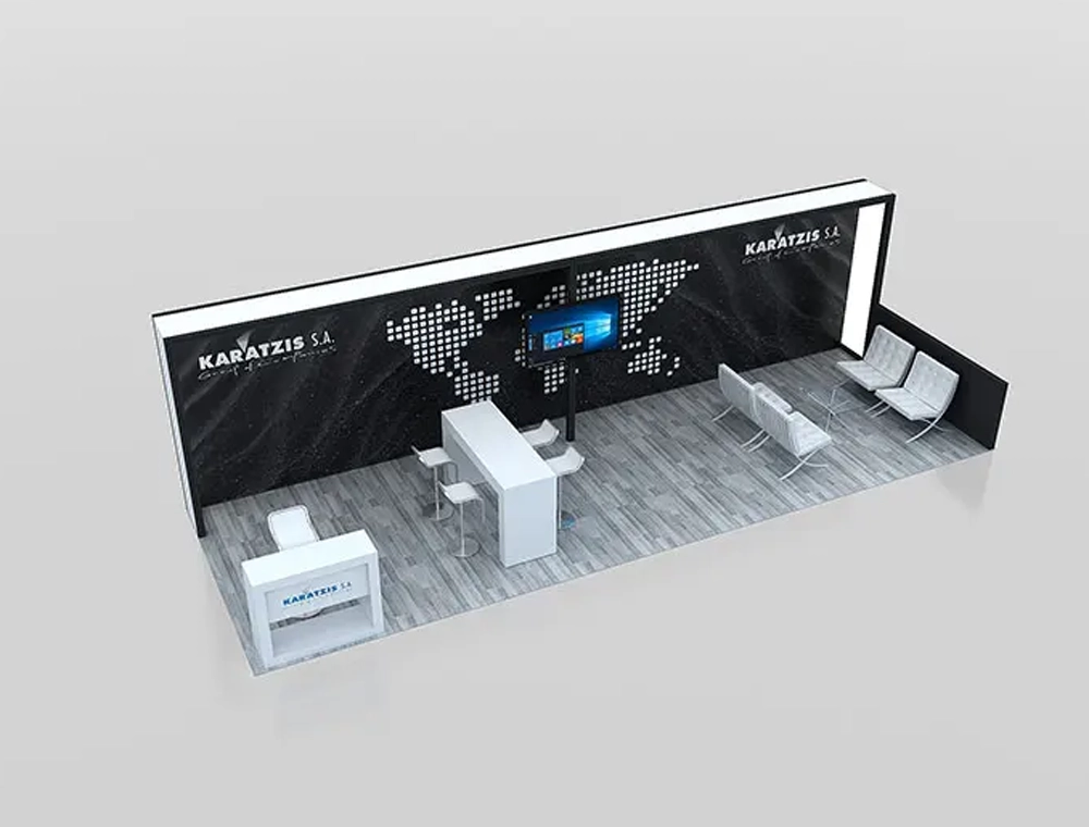Affordable 10x30 trade show display rental